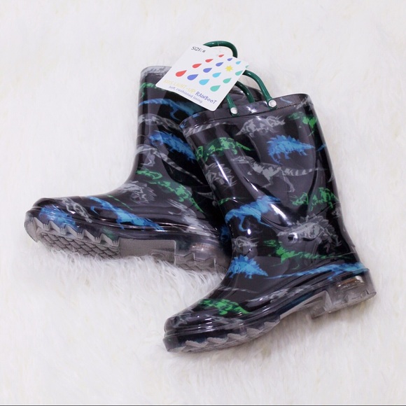 light up rain boots for toddlers